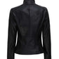 Arezoo Women's Black Real Leather Jacket
