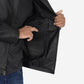 Mens Black Shirt Collar Leather Cowhide Jacket