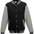 Jet Black And Heather Grey