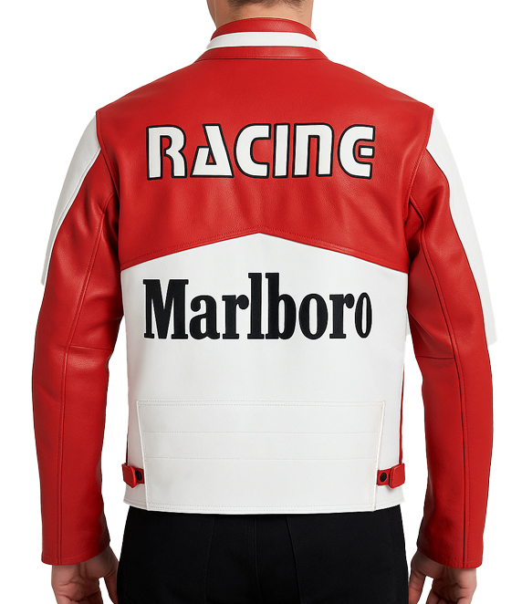 Marlboro Motorcycle Leather Jacket
