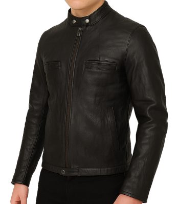 Zac Efron​ 17 Again Black Leather Jacket