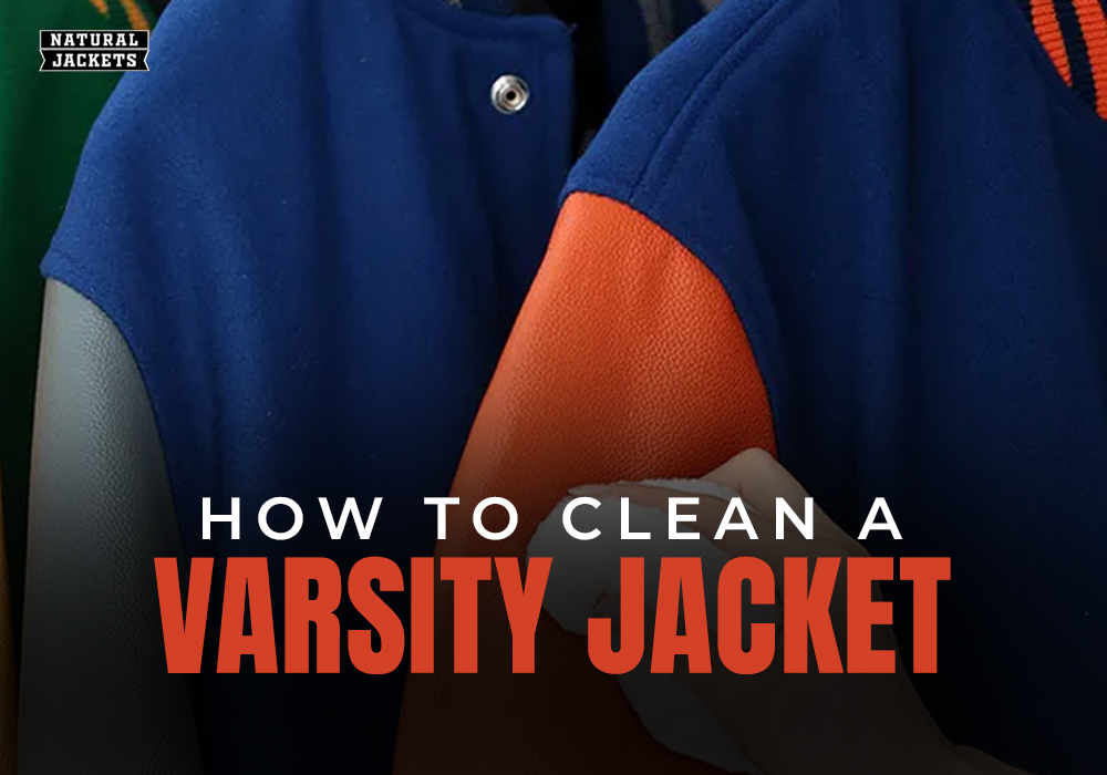 how to clean a letterman jacket guide