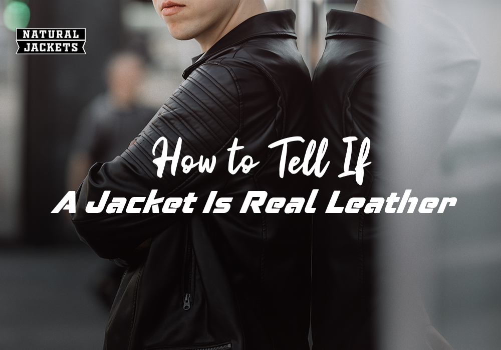 how to tell If a jacket is real leather