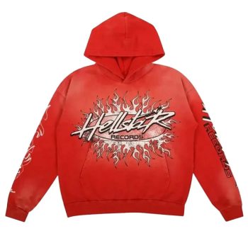 Hellstar Records Red Pullover Hoodie